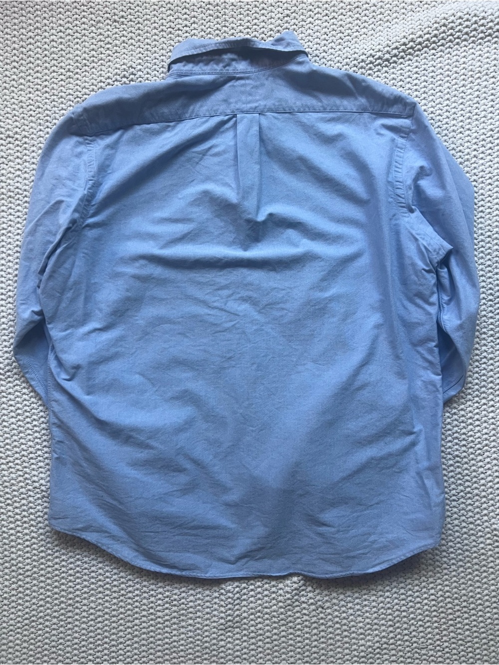 Polo Ralph Lauren Mens Blue Oxford Button Down Shirt Long Sleeve Classic Sz XXL - Picture 4 of 5